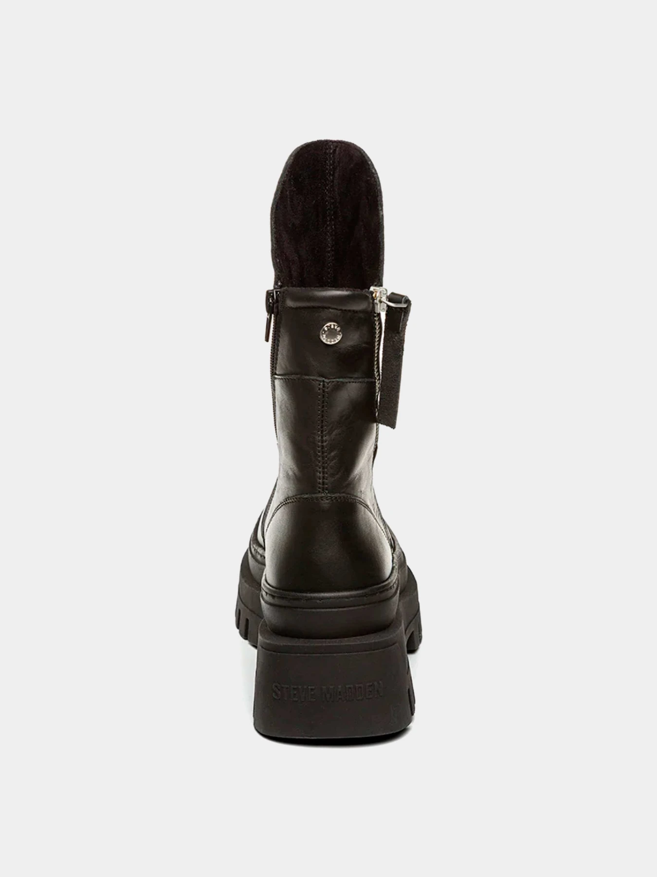 Ботинки и сапоги Steve Madden модель SM11002700 BLK ACTION LEATHER Ботинки и сапоги Steve Madden модель SM11002700 BLK ACTION LEATHER Фото