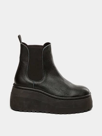Ботинки и сапоги Steve Madden модель SM11002110 BLACK LEATHER Фото