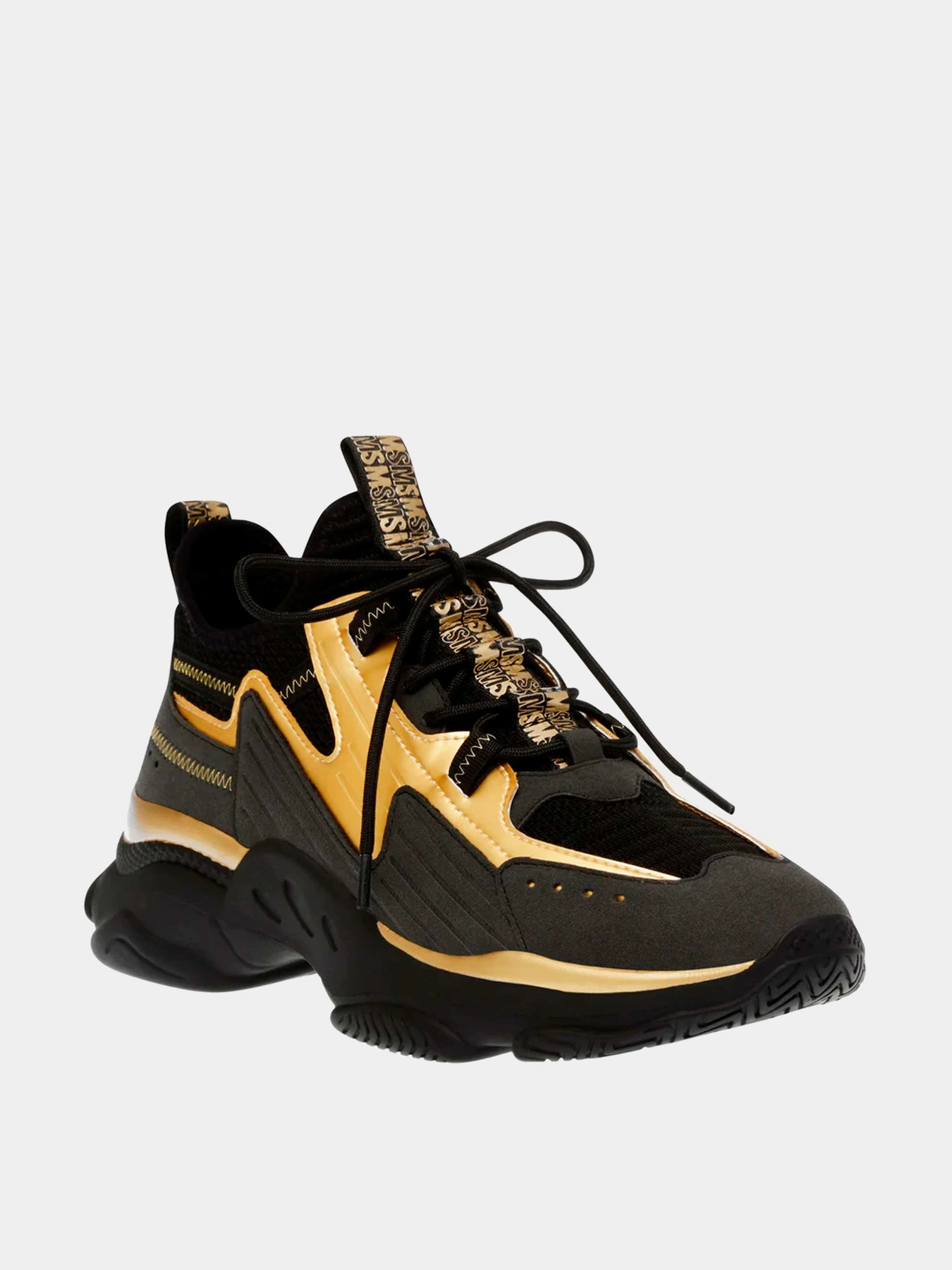 Кроссовки Steve Madden модель SM19000038 BLK/GOLD Кроссовки Steve Madden модель SM19000038 BLK/GOLD Фото