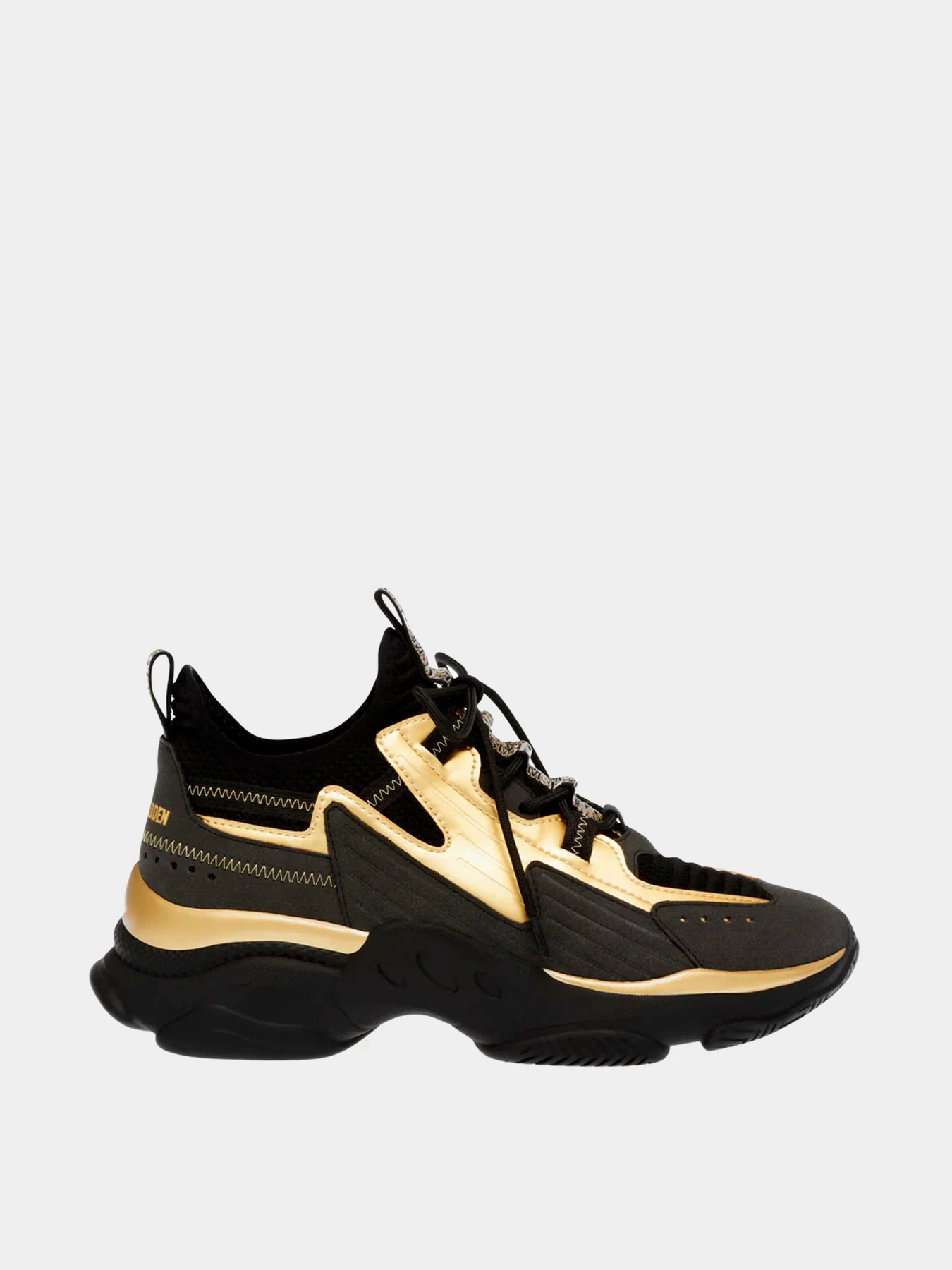 Кроссовки Steve Madden модель SM19000038 BLK/GOLD Кроссовки Steve Madden модель SM19000038 BLK/GOLD Фото