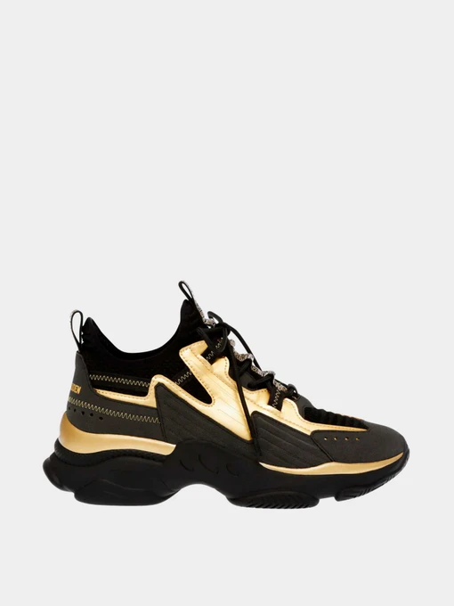 Кроссовки Steve Madden модель SM19000038 BLK/GOLD Фото