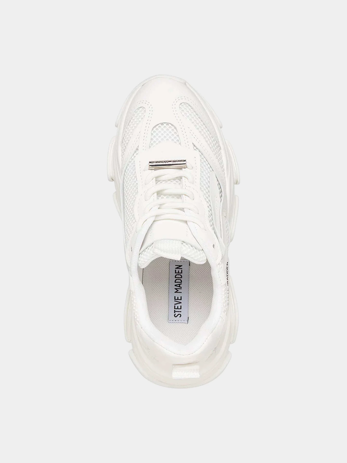 Кроссовки Steve Madden модель SM19000033 WHITE Кроссовки Steve Madden модель SM19000033 WHITE Фото