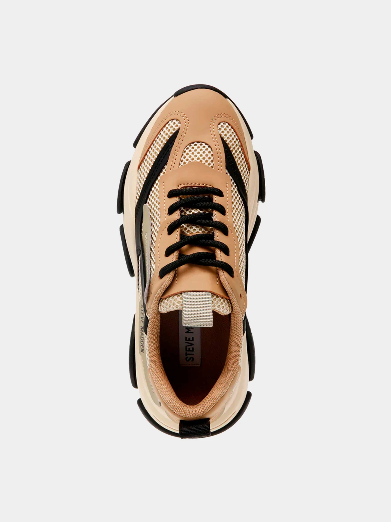 Кроссовки Steve Madden модель SM19000033 KHAKI/BLACK Кроссовки Steve Madden модель SM19000033 KHAKI/BLACK Фото