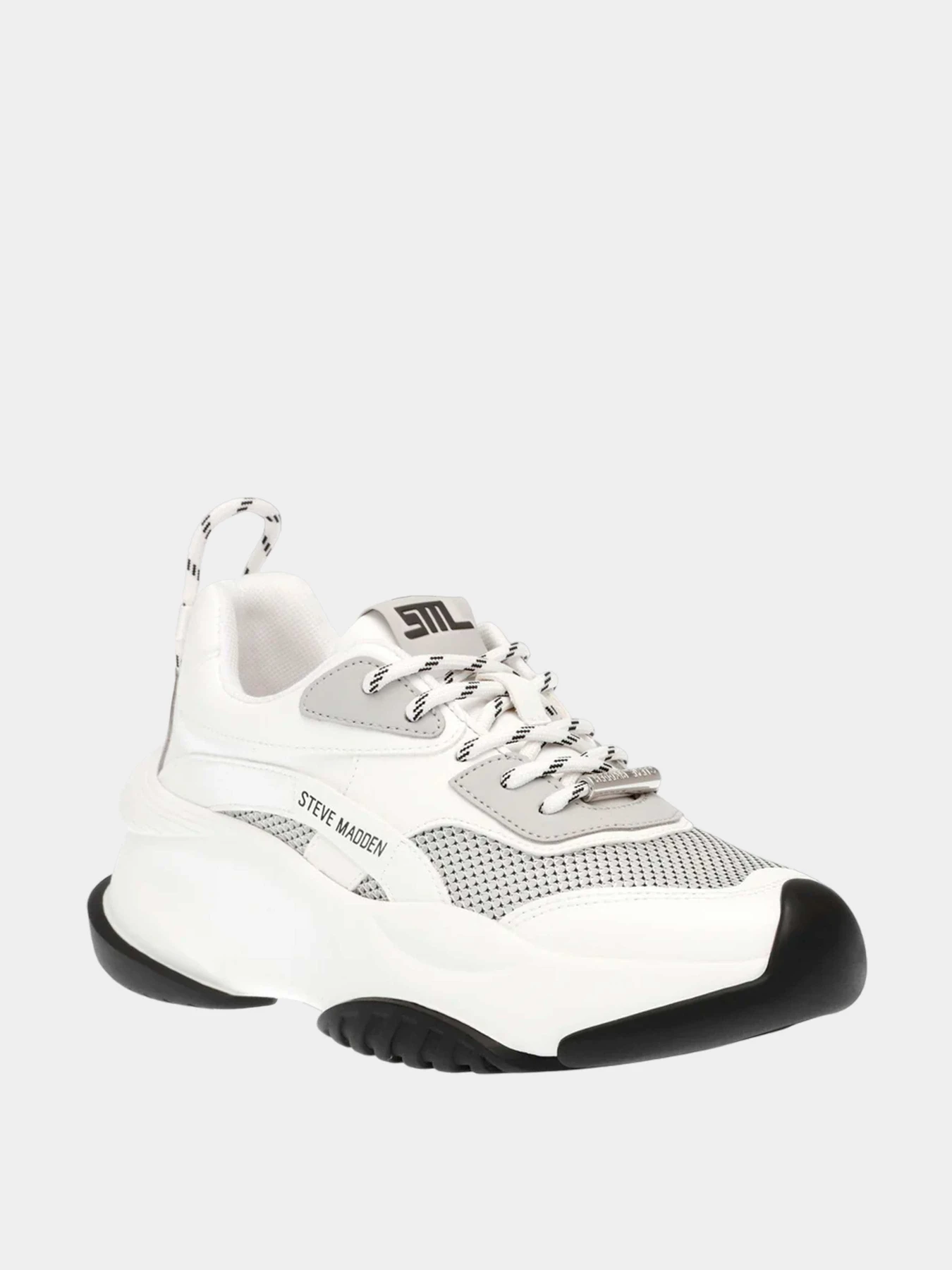 Кроссовки Steve Madden модель SM11002623 WHITE/GREY Кроссовки Steve Madden модель SM11002623 WHITE/GREY Фото