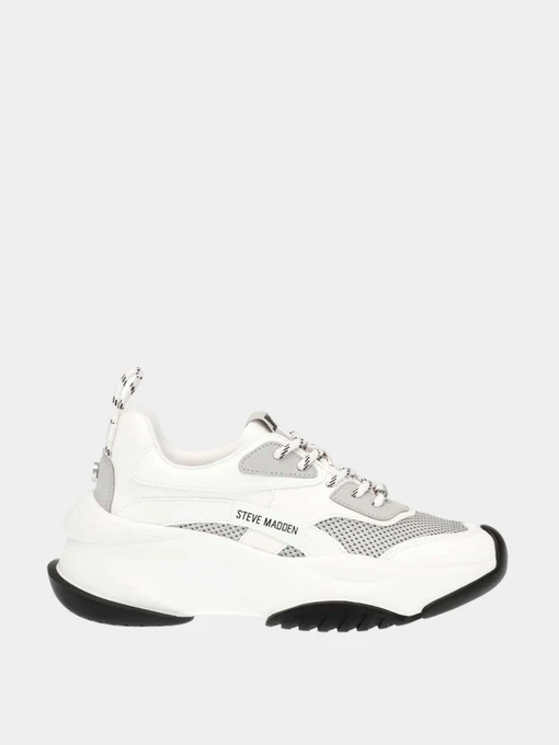 Кроссовки Steve Madden модель SM11002623 WHITE/GREY Фото