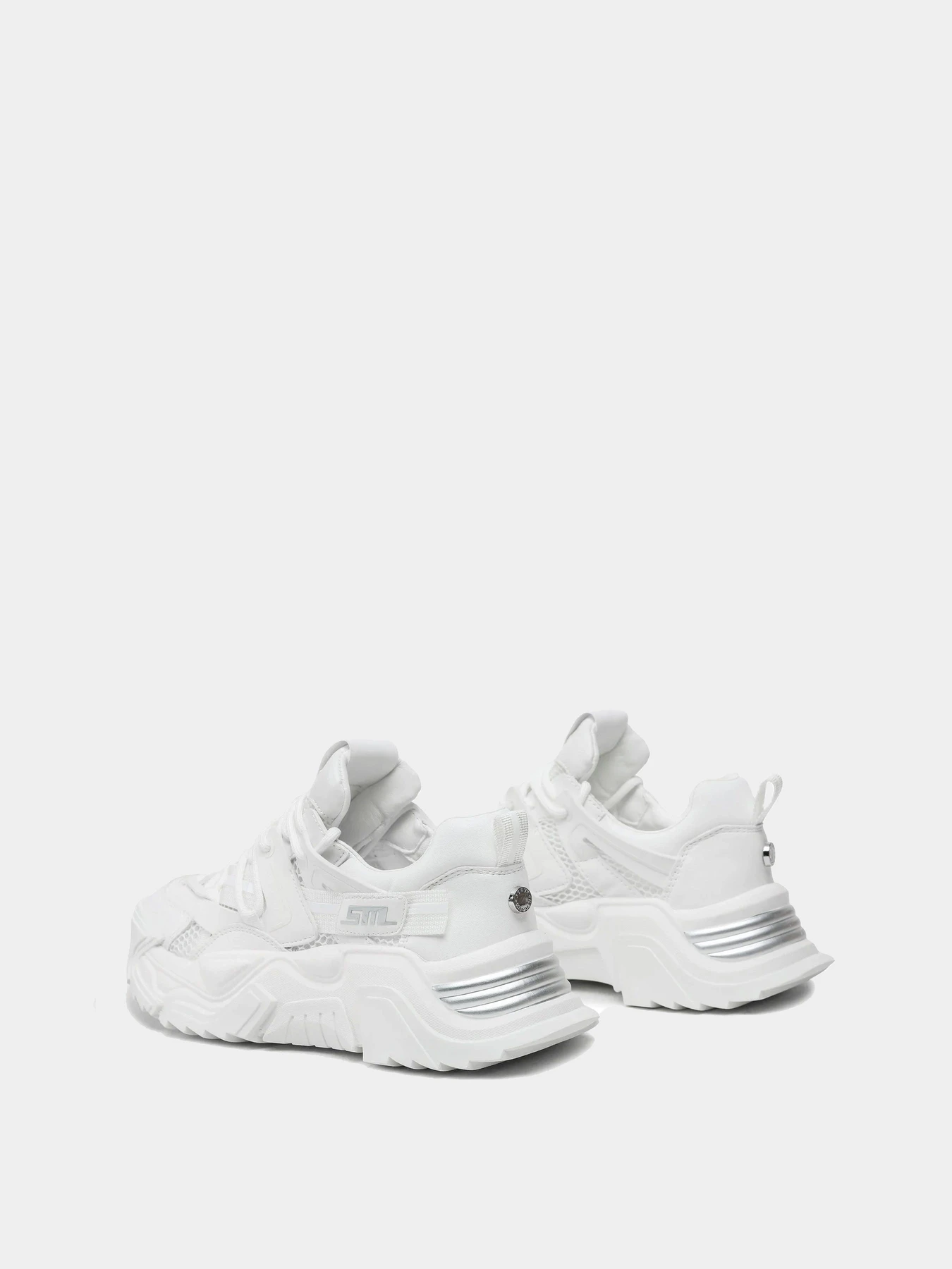 Кроссовки Steve Madden модель SM11002519 WHITE/WHITE Кроссовки Steve Madden модель SM11002519 WHITE/WHITE Фото