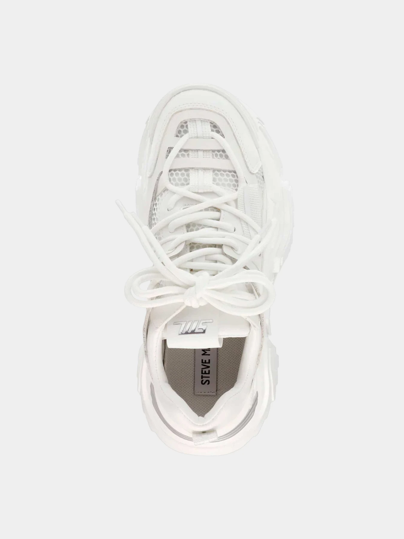 Кроссовки Steve Madden модель SM11002519 WHITE/WHITE Кроссовки Steve Madden модель SM11002519 WHITE/WHITE Фото