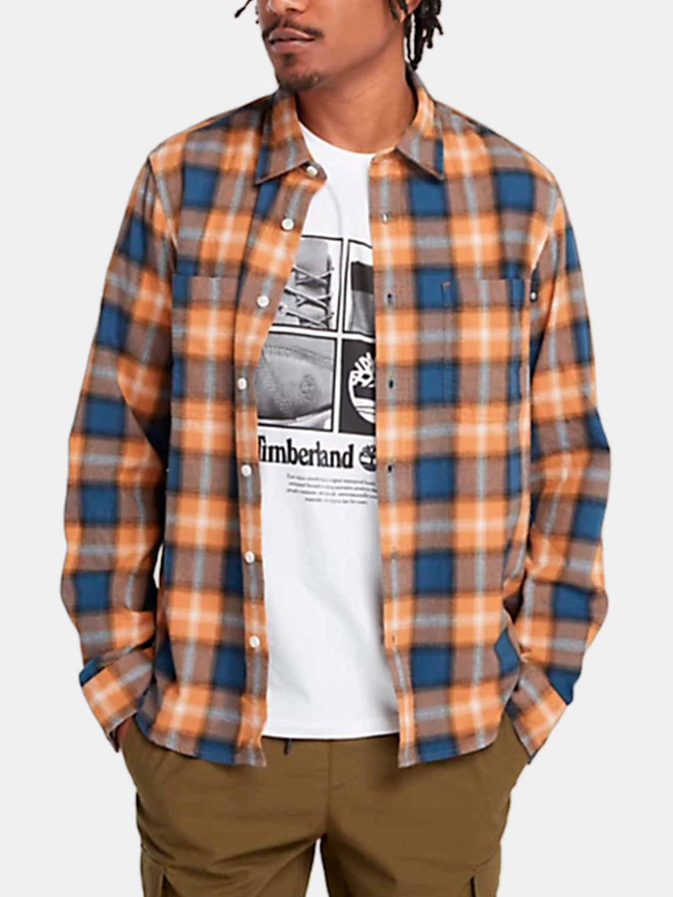 Рубашки Timberland модель TB0A6S25P50 Рубашки Timberland модель TB0A6S25P50 Фото