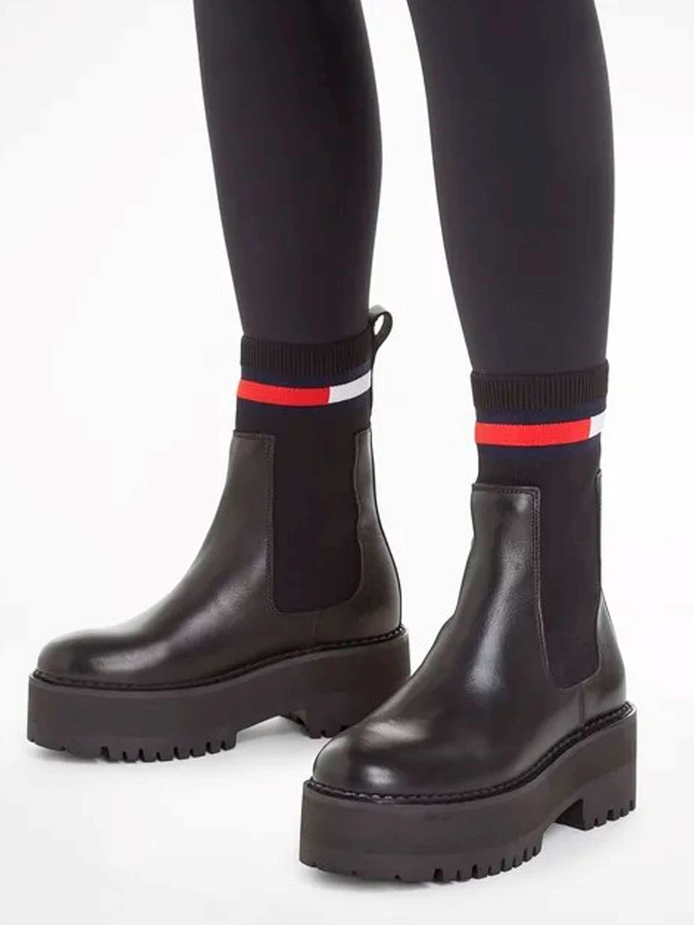Ботинки и сапоги Tommy Hilfiger модель EN0EN02301-BDS Ботинки и сапоги Tommy Hilfiger модель EN0EN02301-BDS Фото