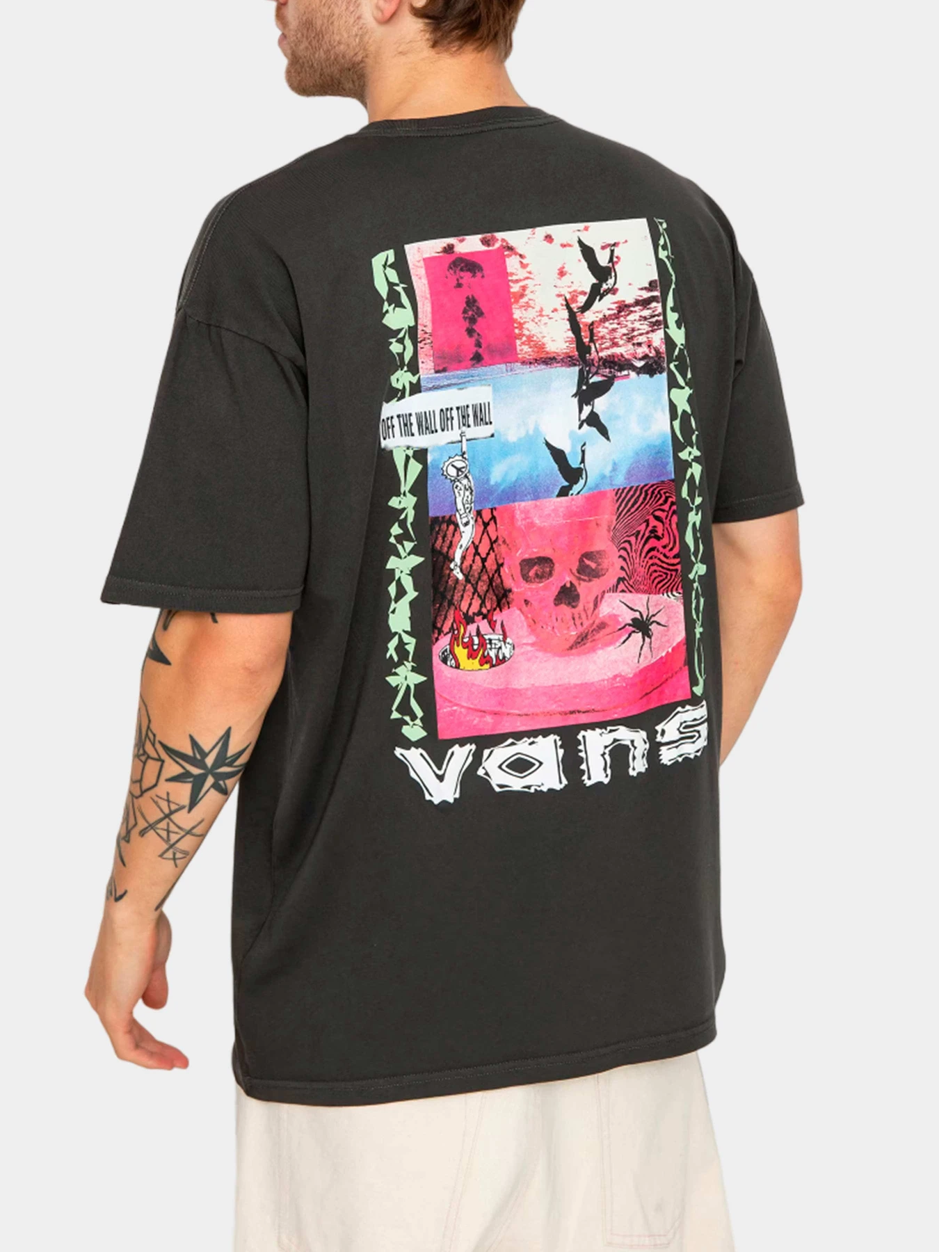 Футболки и поло Vans модель VN0008TEBLK1 Футболки и поло Vans модель VN0008TEBLK1 Фото