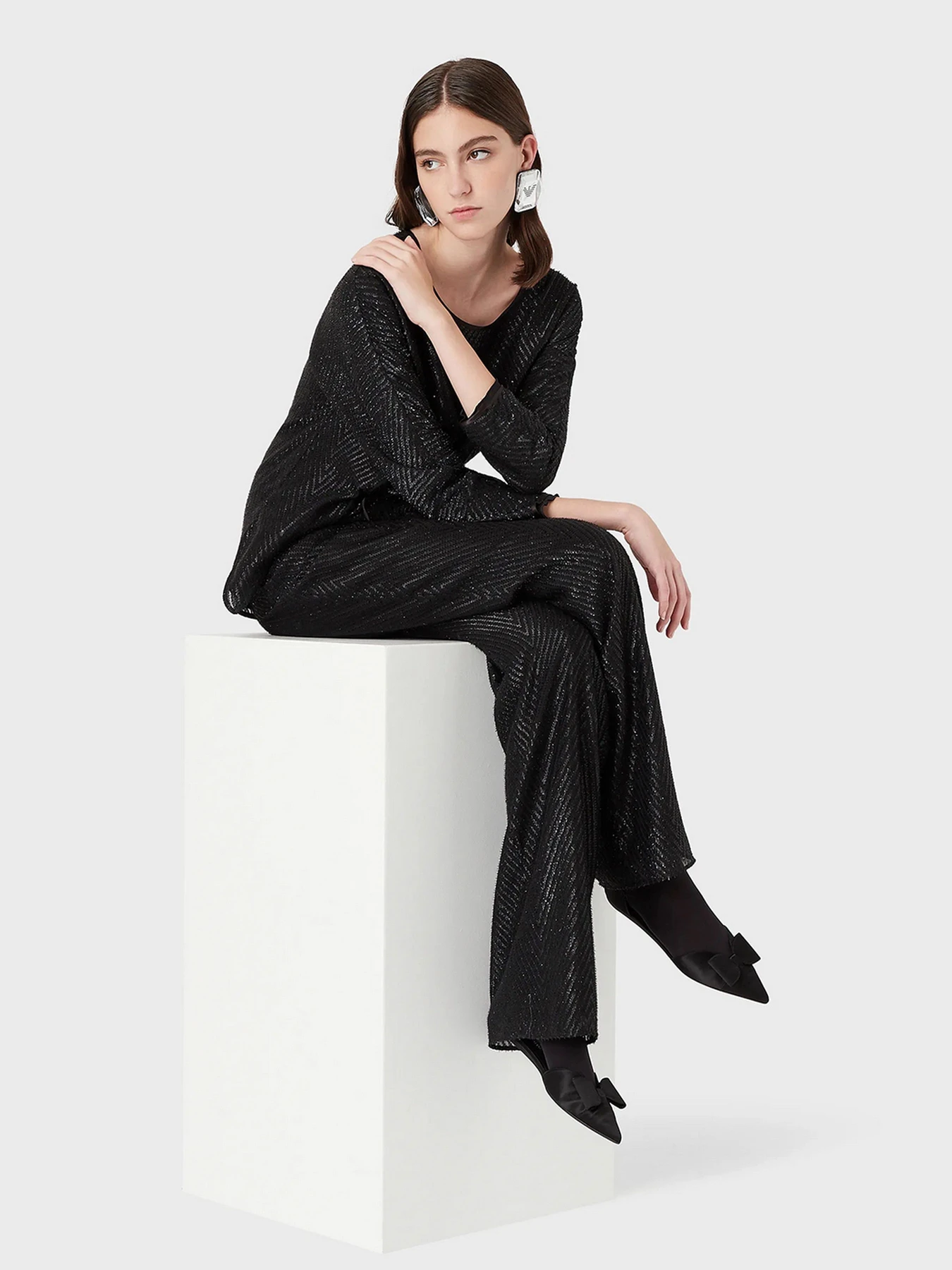 Брюки Emporio Armani модель INP1ST-I9920-999 Брюки Emporio Armani модель INP1ST-I9920-999 Фото