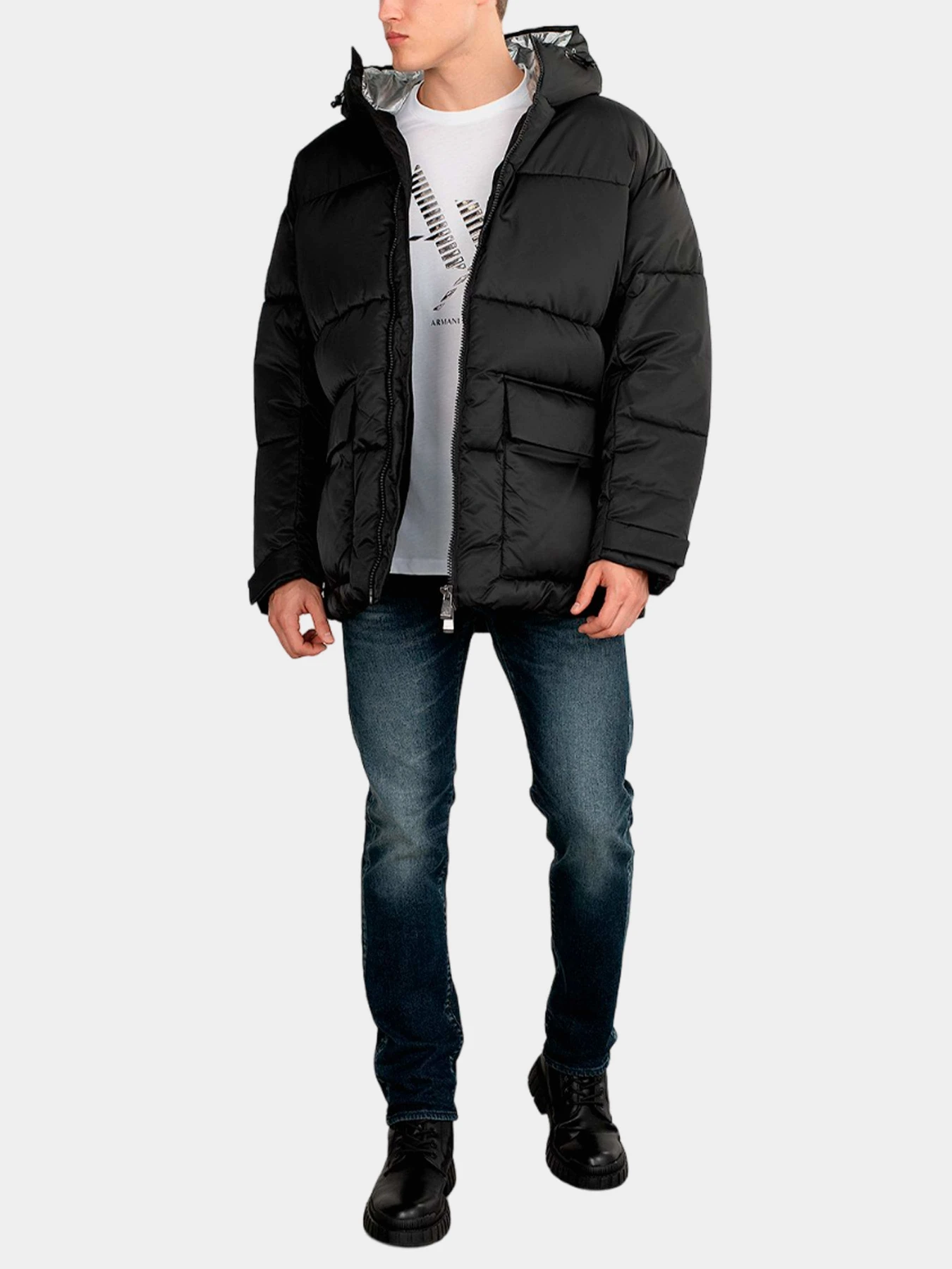 Куртки и дубленки Armani Exchange модель 6RZK45-ZNJ7Z-1200 Фото