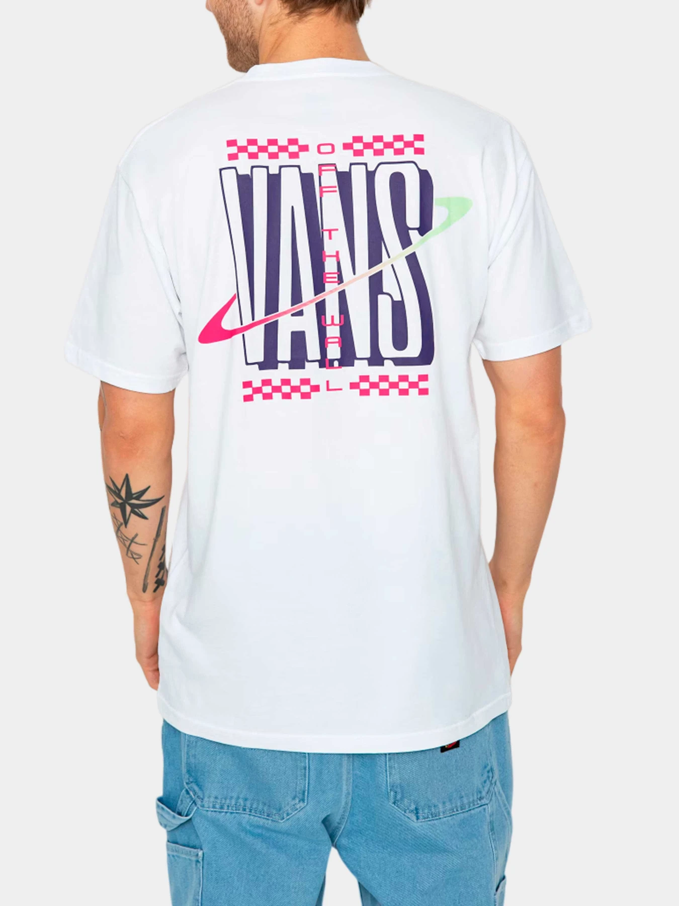 Футболки и поло Vans модель VN0008UAWHT1 Футболки и поло Vans модель VN0008UAWHT1 Фото