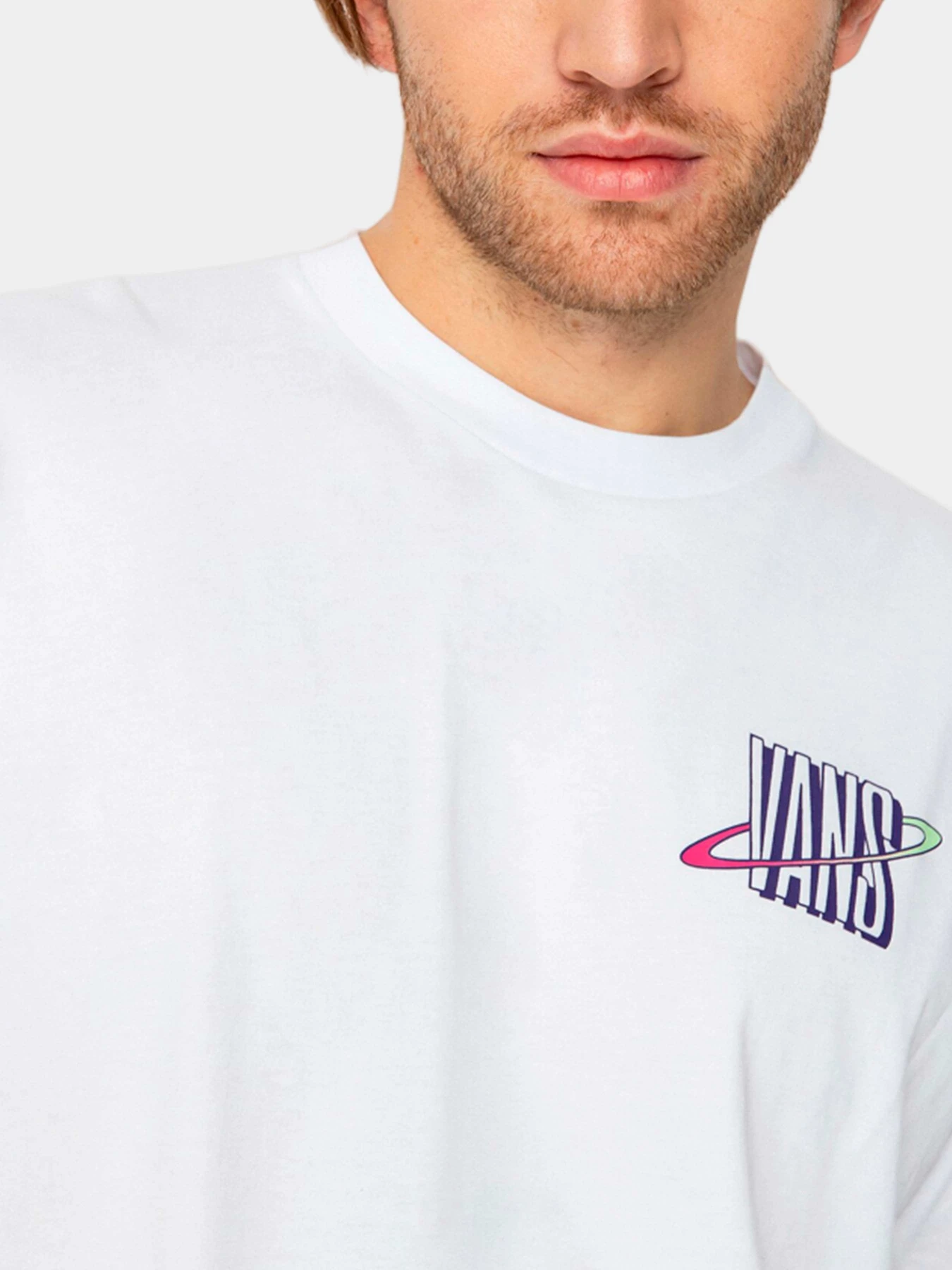 Футболки и поло Vans модель VN0008UAWHT1 Футболки и поло Vans модель VN0008UAWHT1 Фото