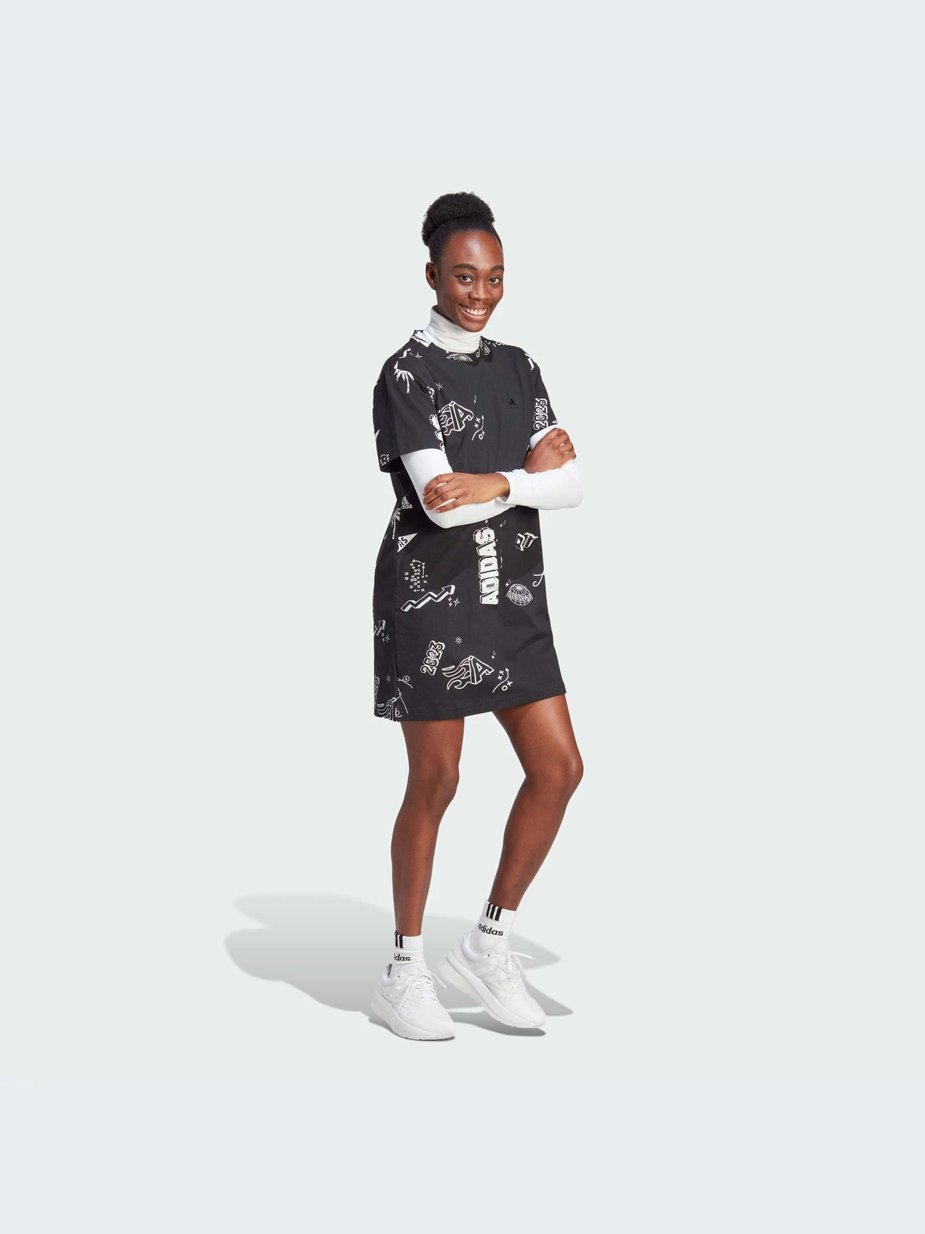 Платья Adidas модель IA3139-KZ Платья Adidas модель IA3139-KZ Фото