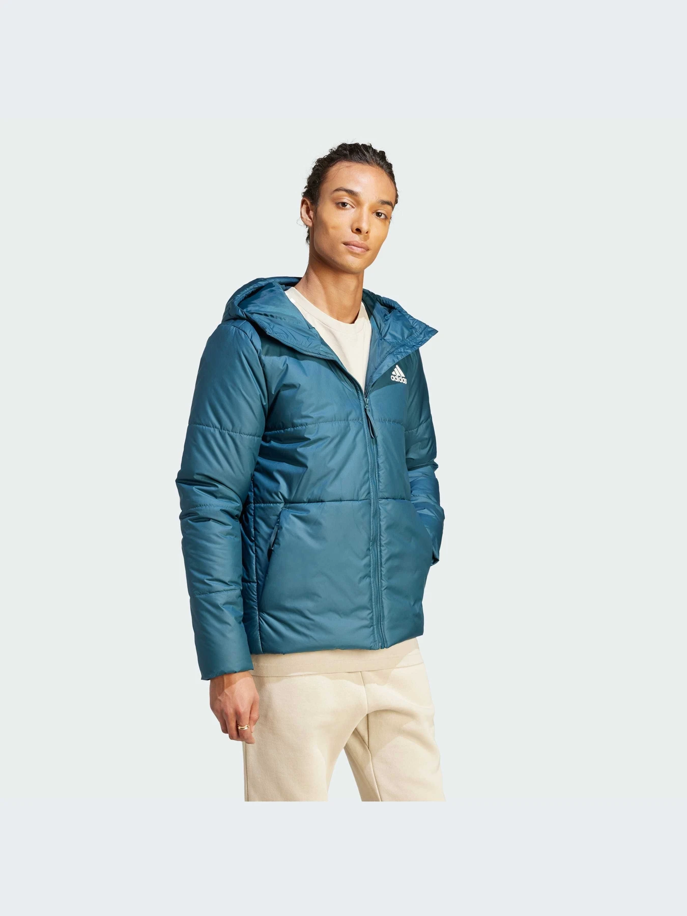 Куртки и дубленки Adidas 3 Stripes модель IK0512-KZ Куртки и дубленки Adidas 3 Stripes модель IK0512-KZ Фото
