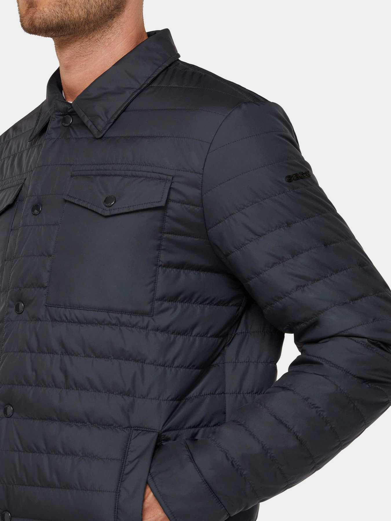 Куртки и дубленки Geox модель M3620N-T3017-F1624 Куртки и дубленки Geox модель M3620N-T3017-F1624 Фото