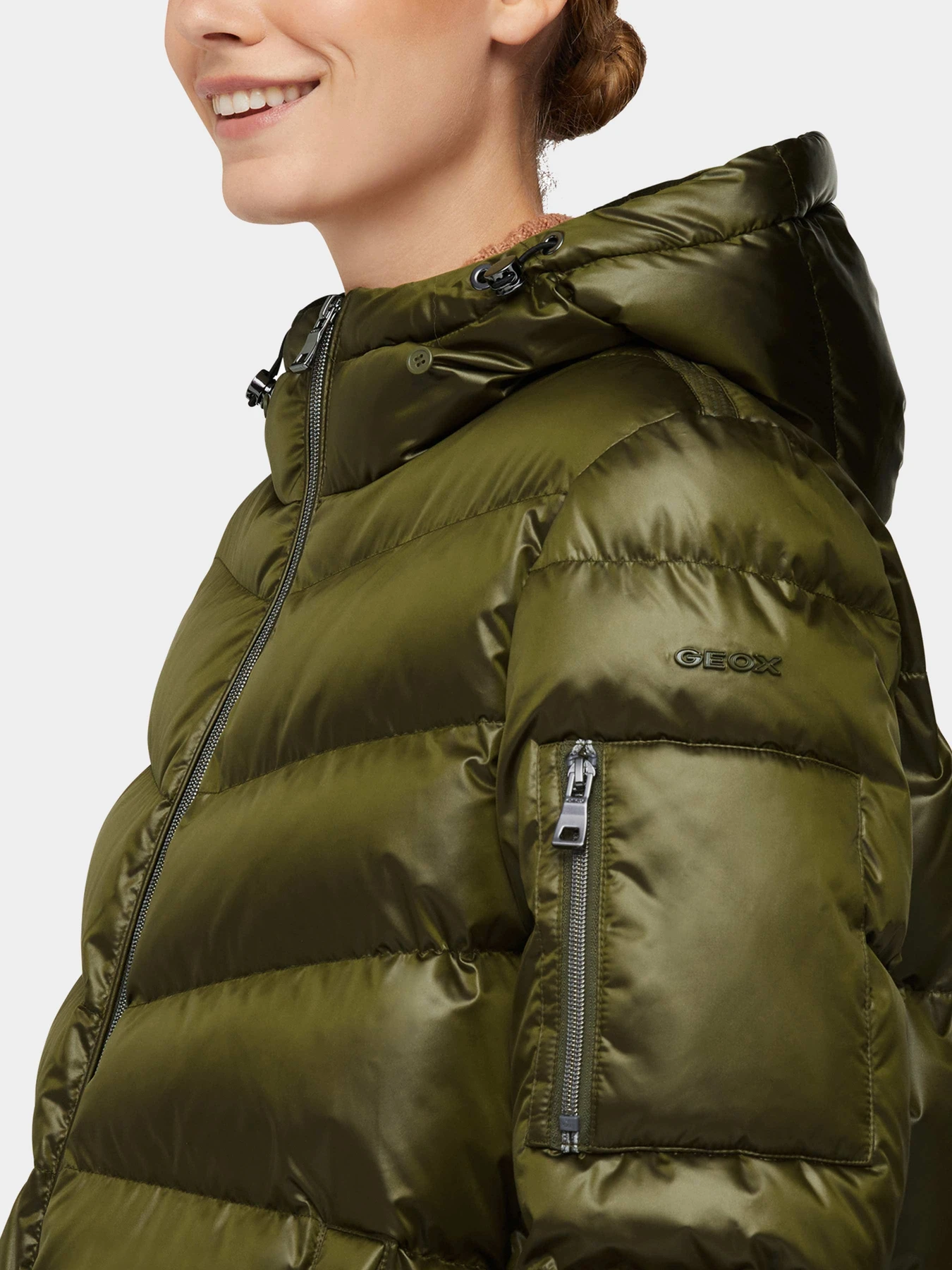 Куртки и дубленки Geox модель W3628S-T3013-F3420 Куртки и дубленки Geox модель W3628S-T3013-F3420 Фото
