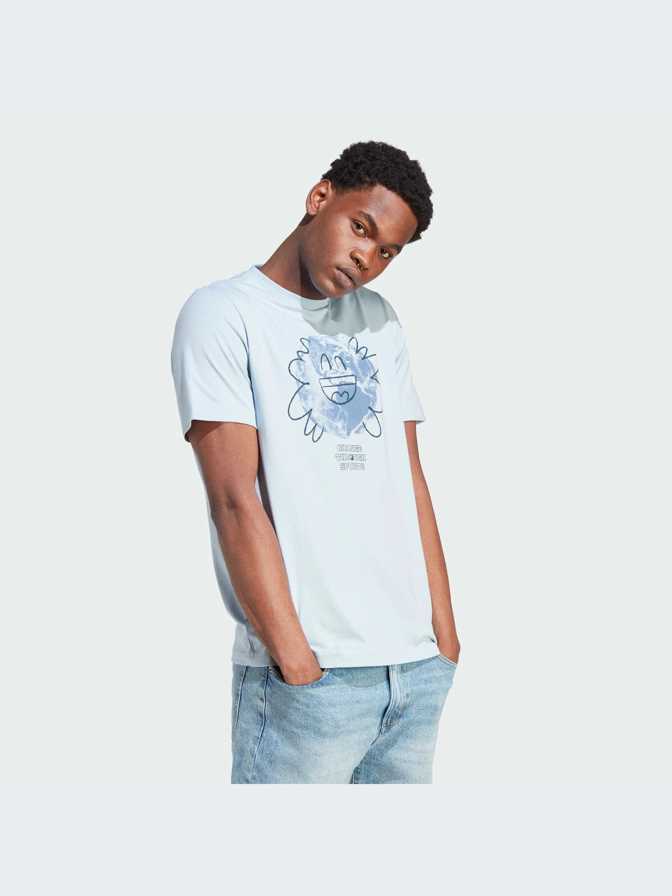 Футболки и поло Adidas Graphics модель IL5416-KZ Футболки и поло Adidas Graphics модель IL5416-KZ Фото