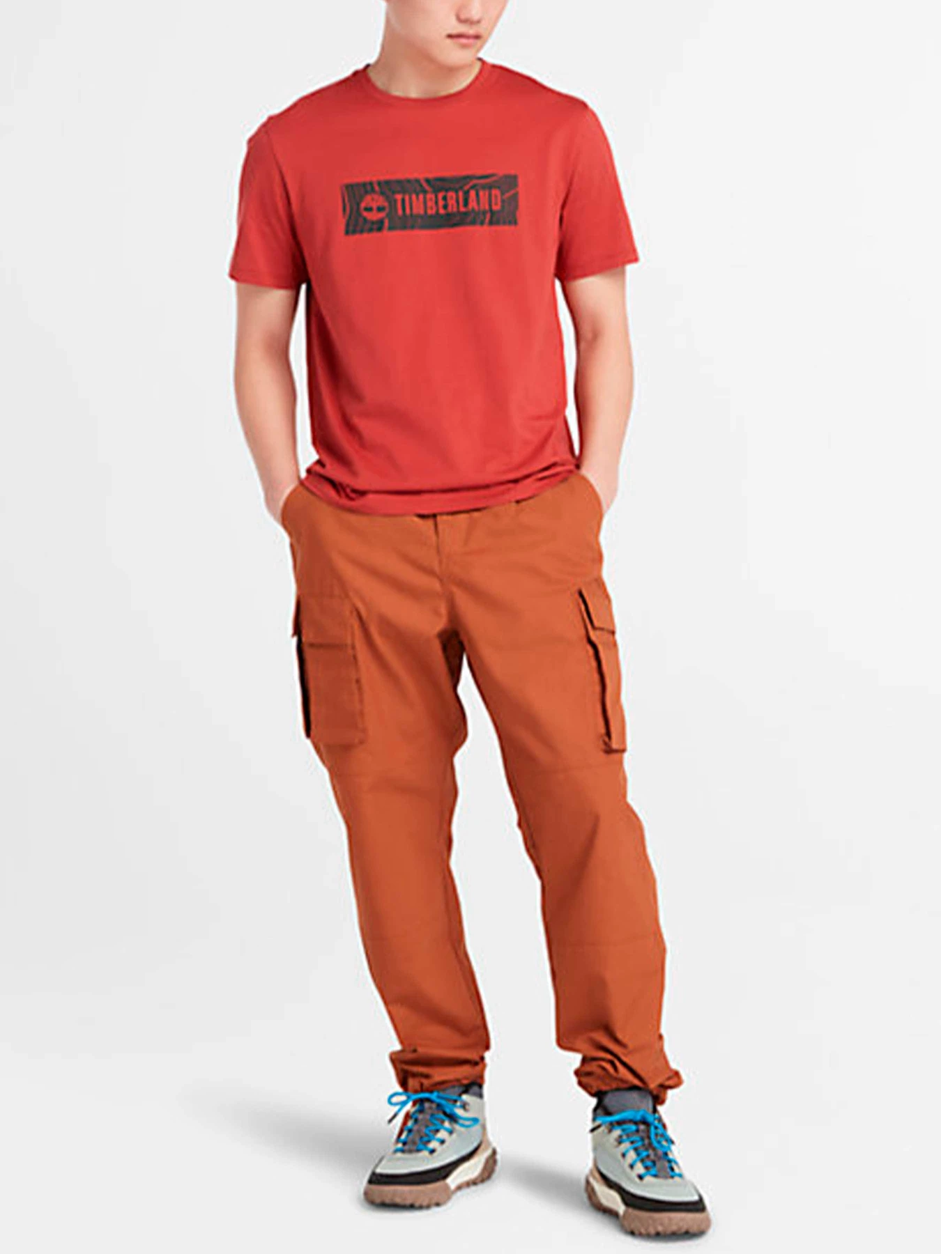 Футболки и поло Timberland модель TB0A5R1RDV5 Футболки и поло Timberland модель TB0A5R1RDV5 Фото