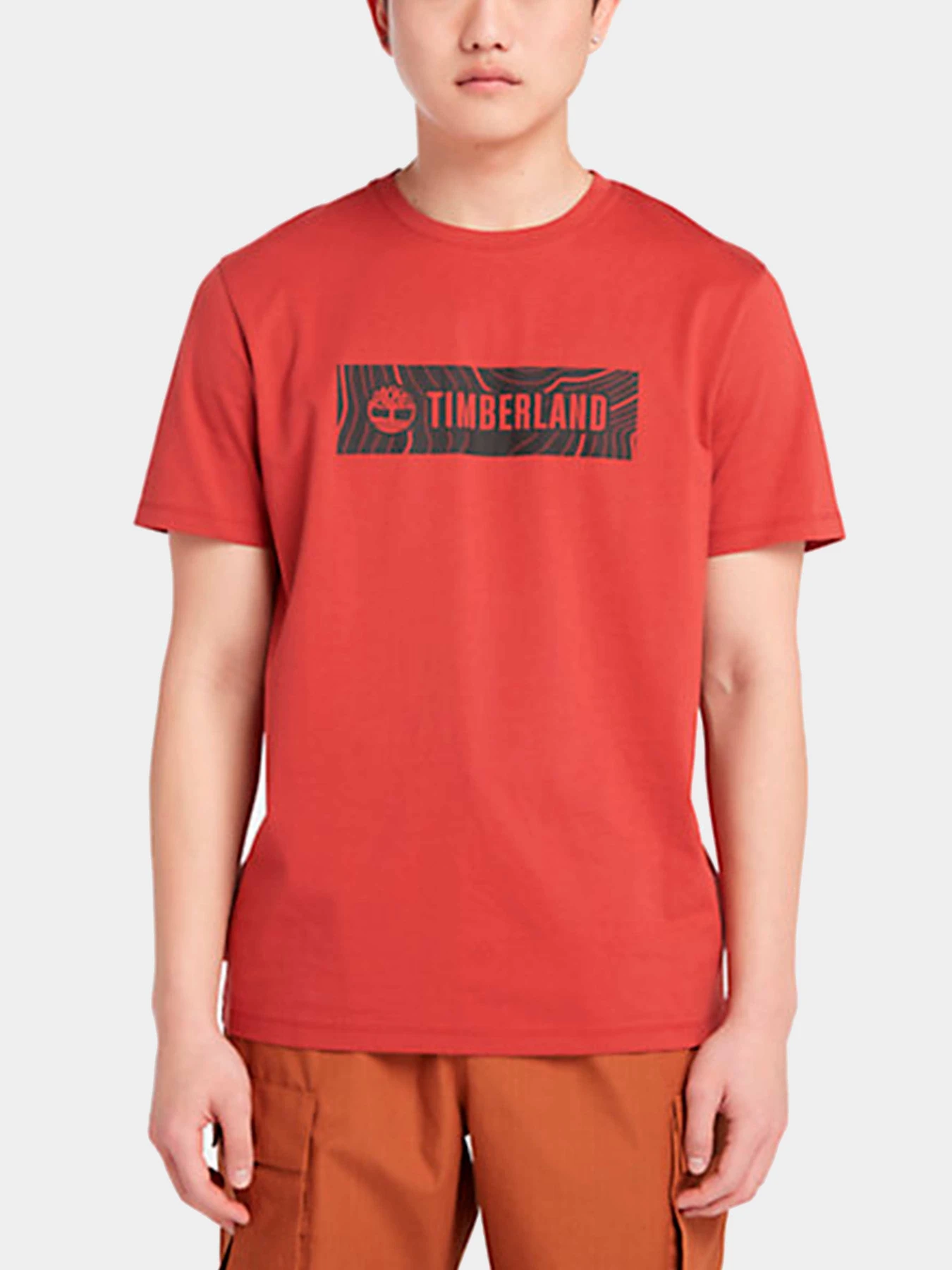 Футболки и поло Timberland модель TB0A5R1RDV5 Футболки и поло Timberland модель TB0A5R1RDV5 Фото