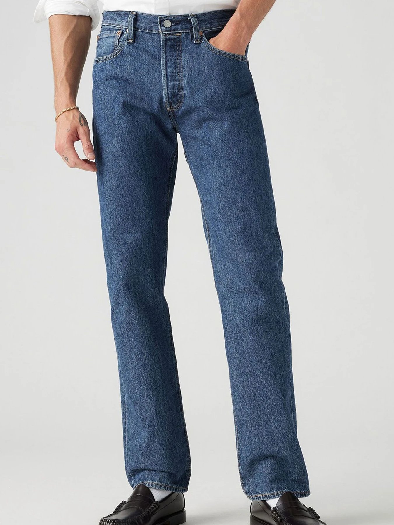 Джинсы Levi's модель 00501;0114 Фото