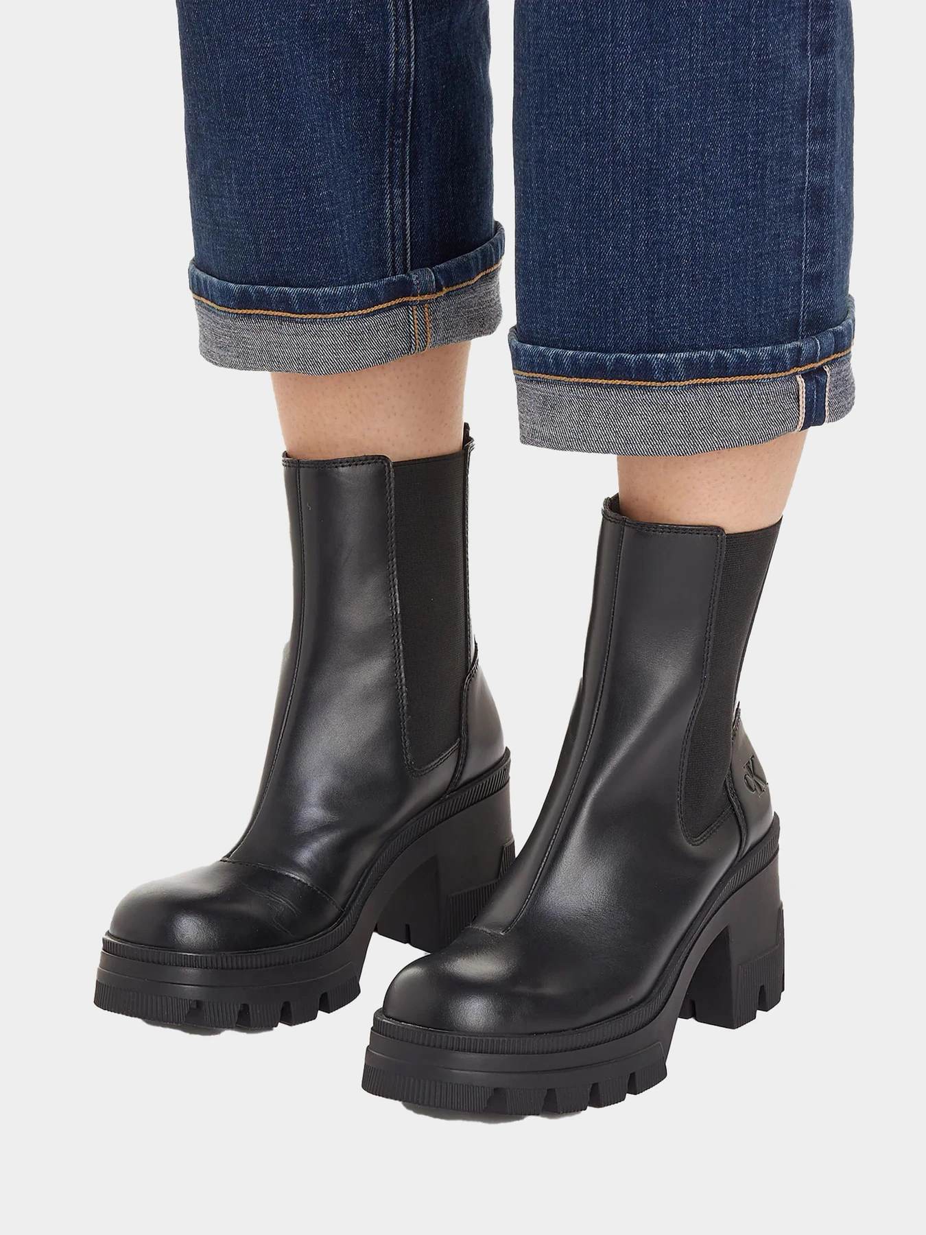 Ботинки и сапоги Calvin Klein модель YW0YW01112-0GT Ботинки и сапоги Calvin Klein модель YW0YW01112-0GT Фото