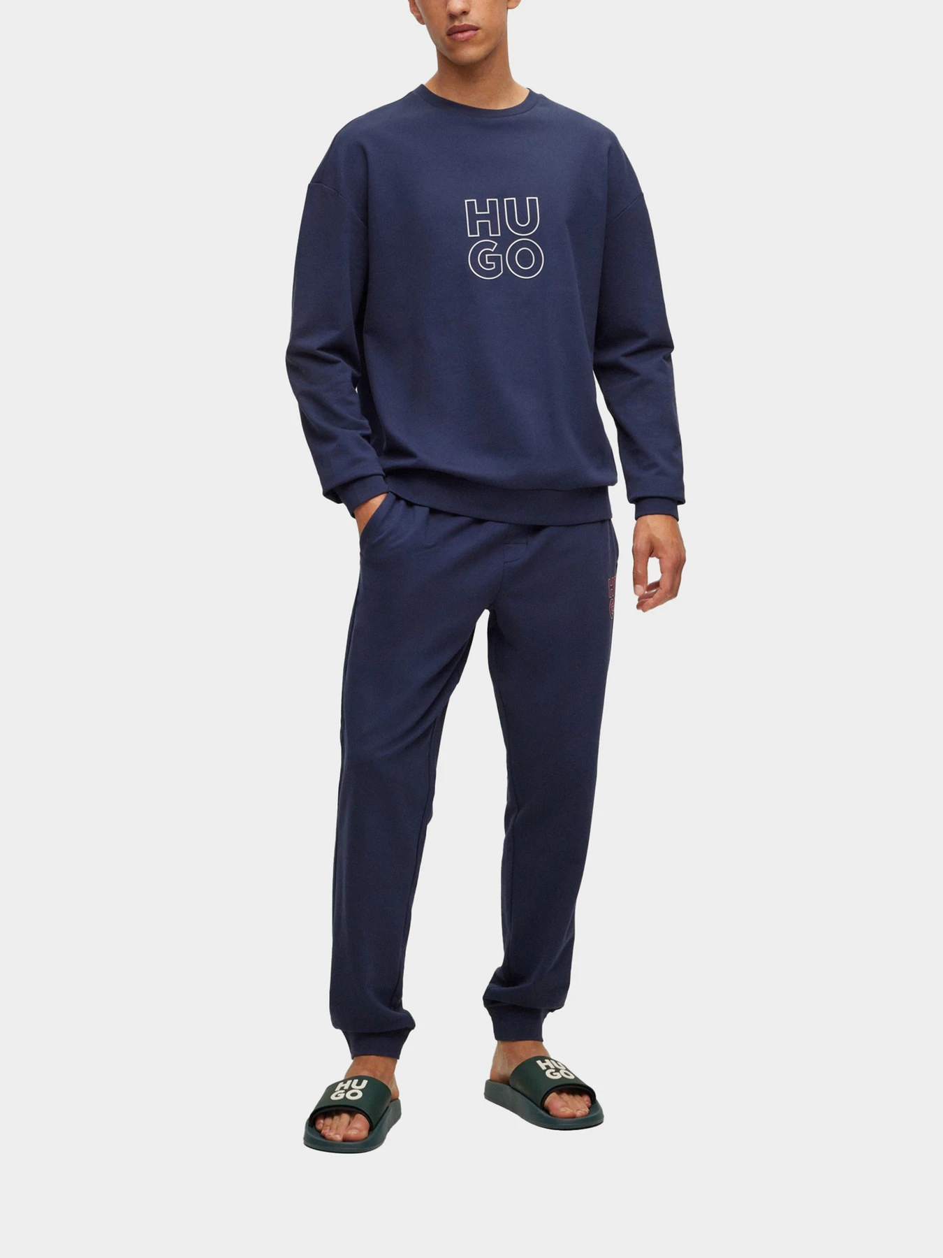 Брюки HUGO модель 50501579-405 Брюки HUGO модель 50501579-405 Фото