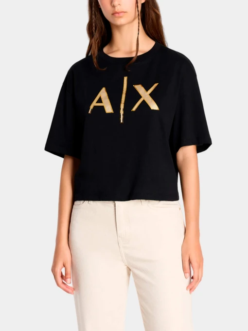 Футболкалар мен поло жейделер Armani Exchange үлгі 6RYTAL-YJ8QZ-1200 Фото