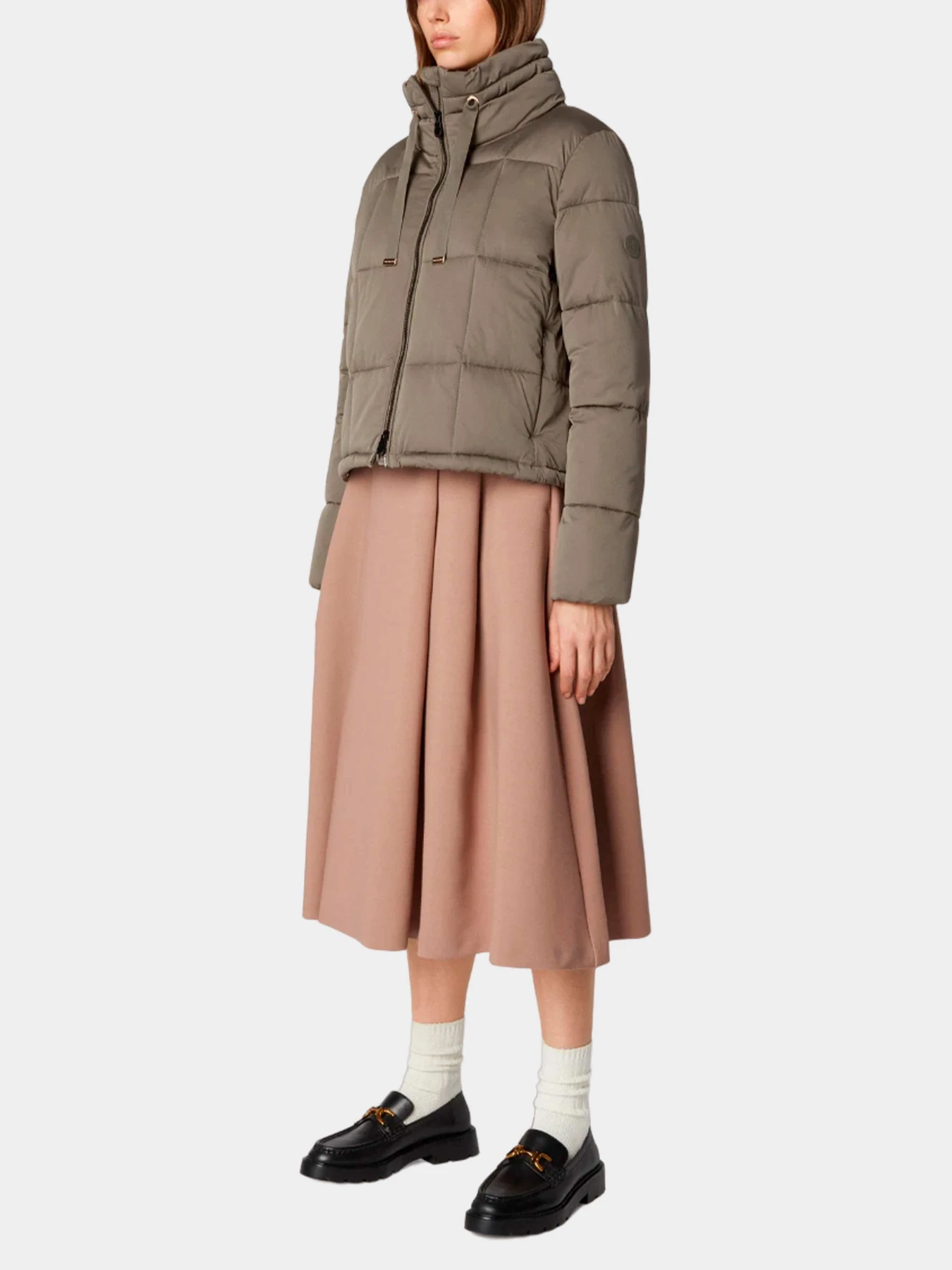 Куртки и дубленки Save the duck модель D31323W-EDEL17-40019-RAINY BEIGE Куртки и дубленки Save the duck модель D31323W-EDEL17-40019-RAINY BEIGE Фото