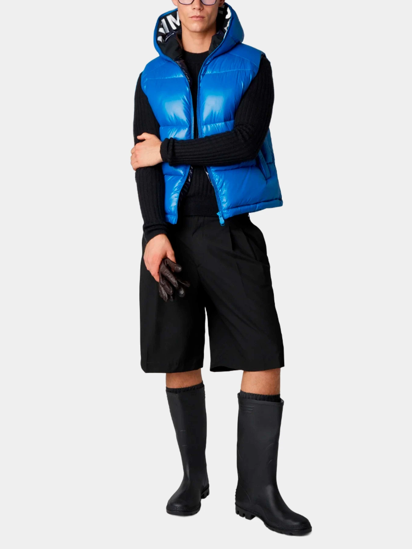 Утепленный жилет Save the duck модель D80296M-LUCK17-90058-BLUE BERRY Утепленный жилет Save the duck модель D80296M-LUCK17-90058-BLUE BERRY Фото