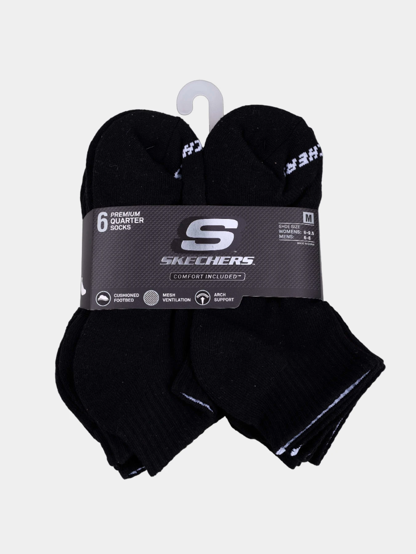 Носки и гольфы Skechers модель S118214-001 Носки и гольфы Skechers модель S118214-001 Фото