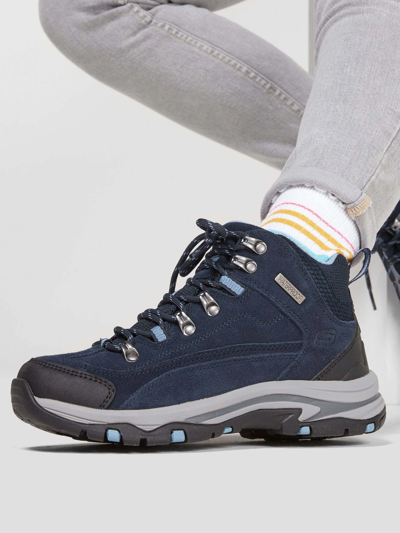 Ботинки и сапоги Skechers модель 167004 NVGY Ботинки и сапоги Skechers модель 167004 NVGY Фото