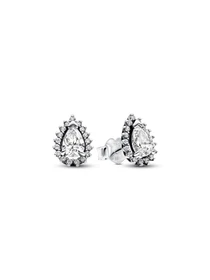 Серьги-гвоздики PANDORA Moments модель 292834C01 Фото