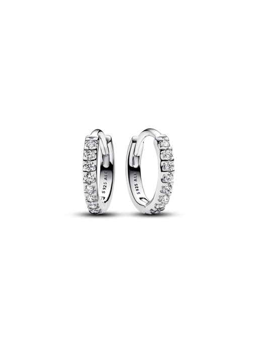 Серьги-подвески PANDORA Moments модель 293015C01 Фото