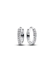 Серьги-подвески PANDORA Moments модель 293015C01 Фото