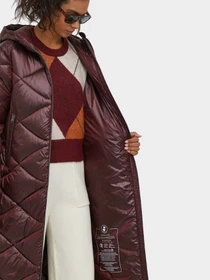 Куртки и дубленки Save the duck модель D41400W-GLAM17-70010-Burgundy Black Фото