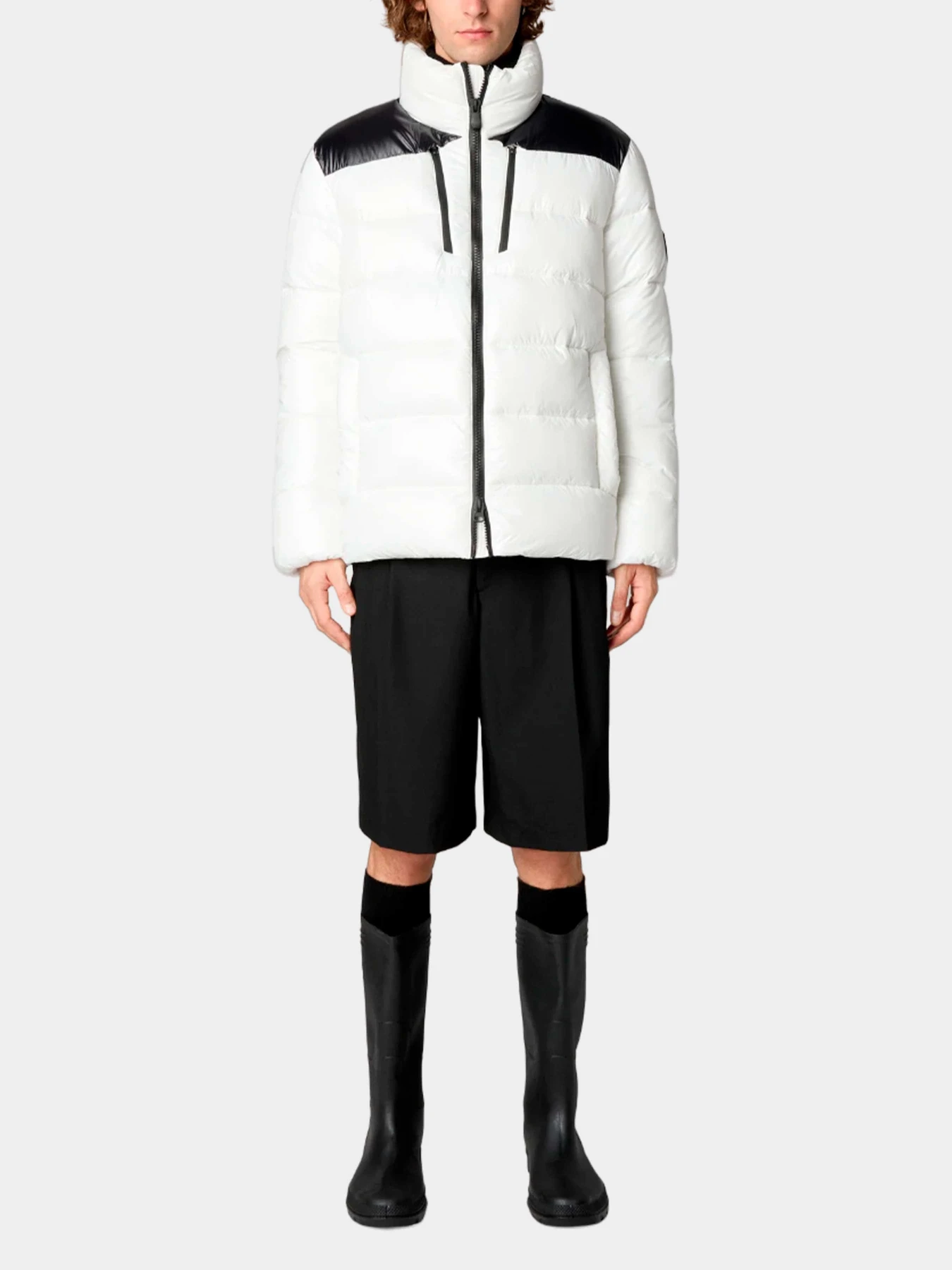Куртки и дубленки Save the duck модель D30817M-LUCK17-00002-Off White Куртки и дубленки Save the duck модель D30817M-LUCK17-00002-Off White Фото