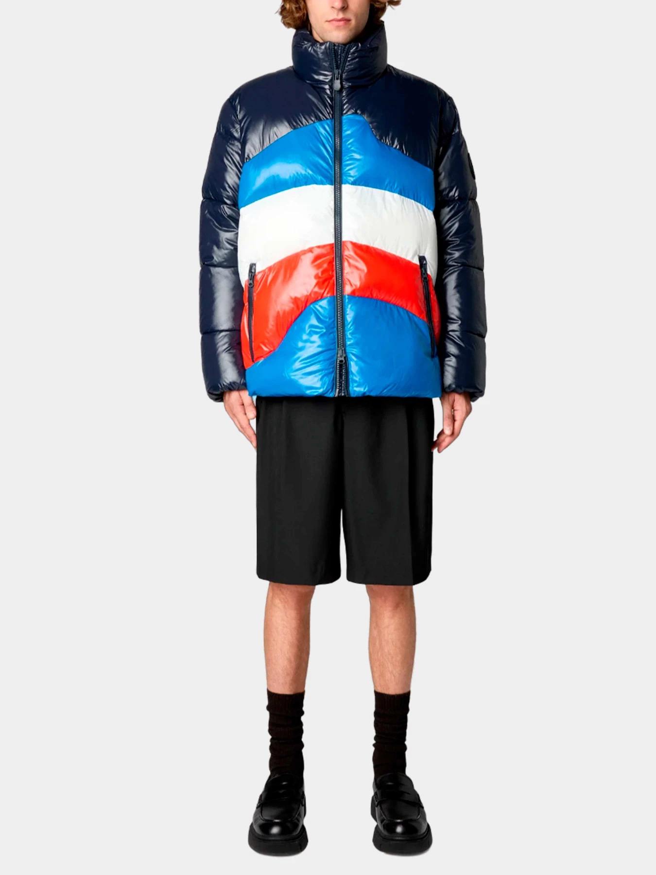 Куртки и дубленки Save the duck модель D31381M-LUCK17-20914-MULTICOLOUR BLUE BLACK+B Куртки и дубленки Save the duck модель D31381M-LUCK17-20914-MULTICOLOUR BLUE BLACK+B Фото