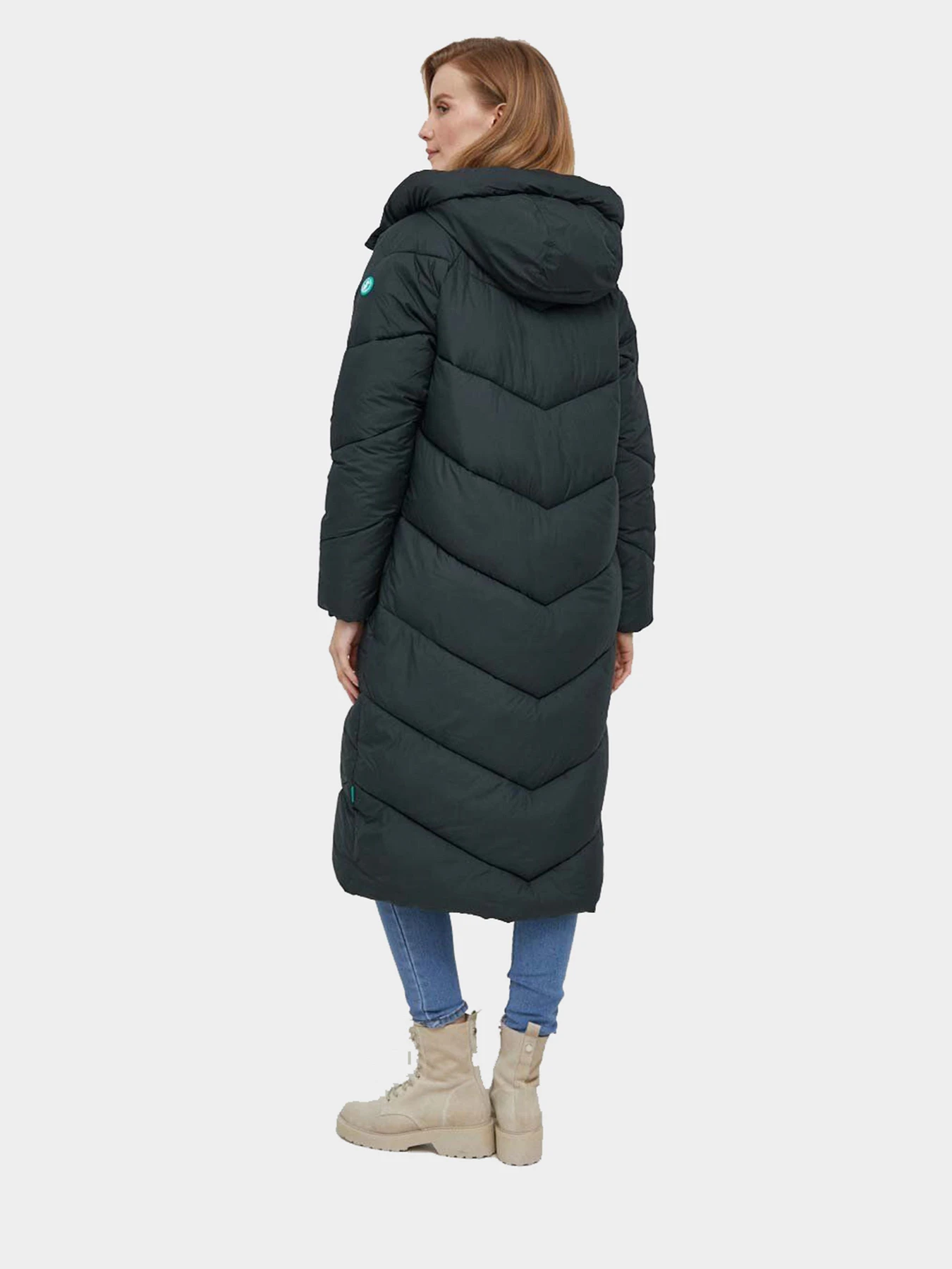 Пальто и плащи Save the duck модель D41456W-RECY17-50030-GREEN BLACK Фото