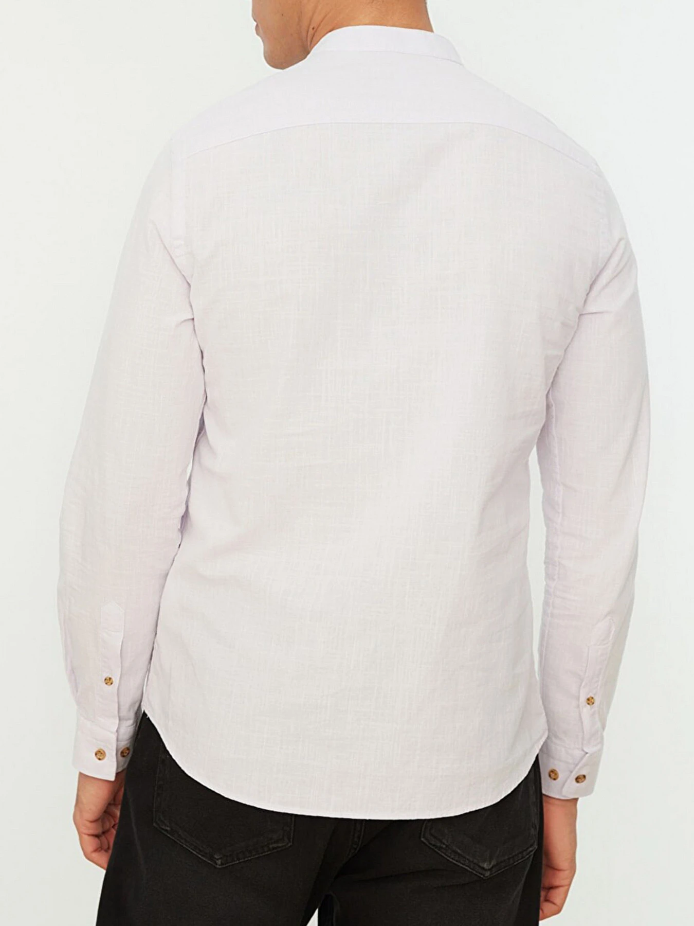 Рубашки Trendyol модель TMNSS20GO0097/Lila Рубашки Trendyol модель TMNSS20GO0097/Lila Фото