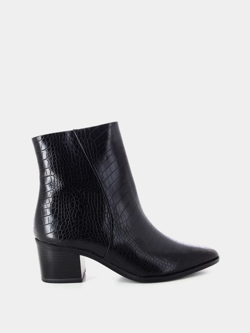 Бәтеңке мен етіктер Tamaris үлгі 25049-25-028 BLACK CROCO Фото