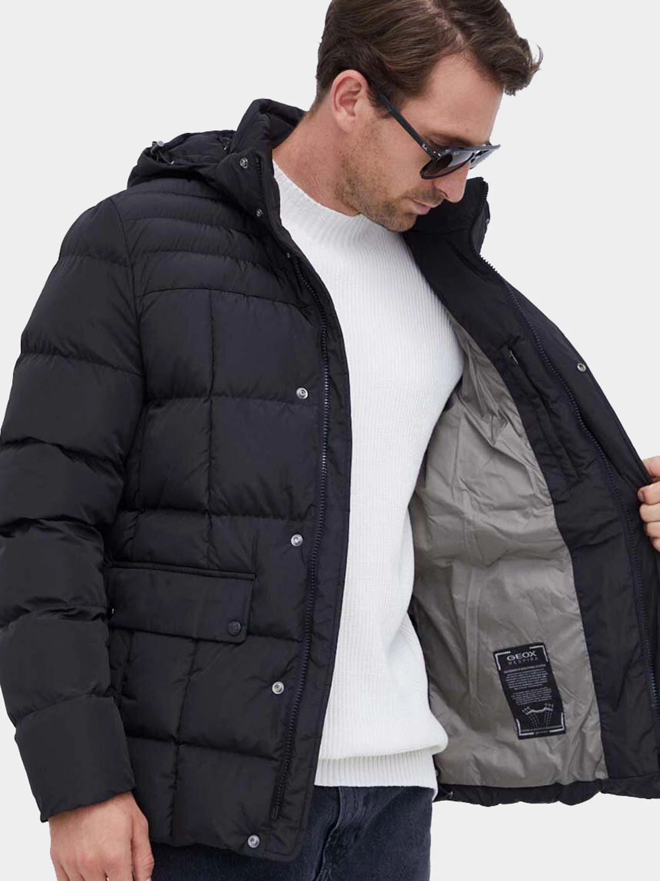 Куртки и дубленки Geox модель M3628C-T2941-F9000 Куртки и дубленки Geox модель M3628C-T2941-F9000 Фото
