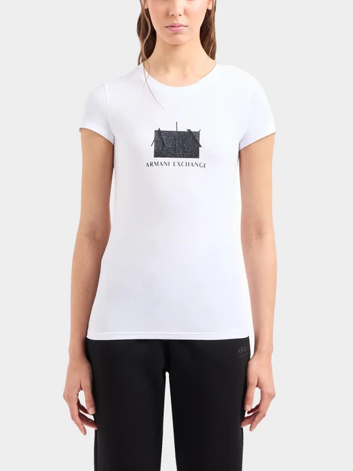 Футболки и поло Armani Exchange модель 3DYT51-YJETZ-1000 Фото
