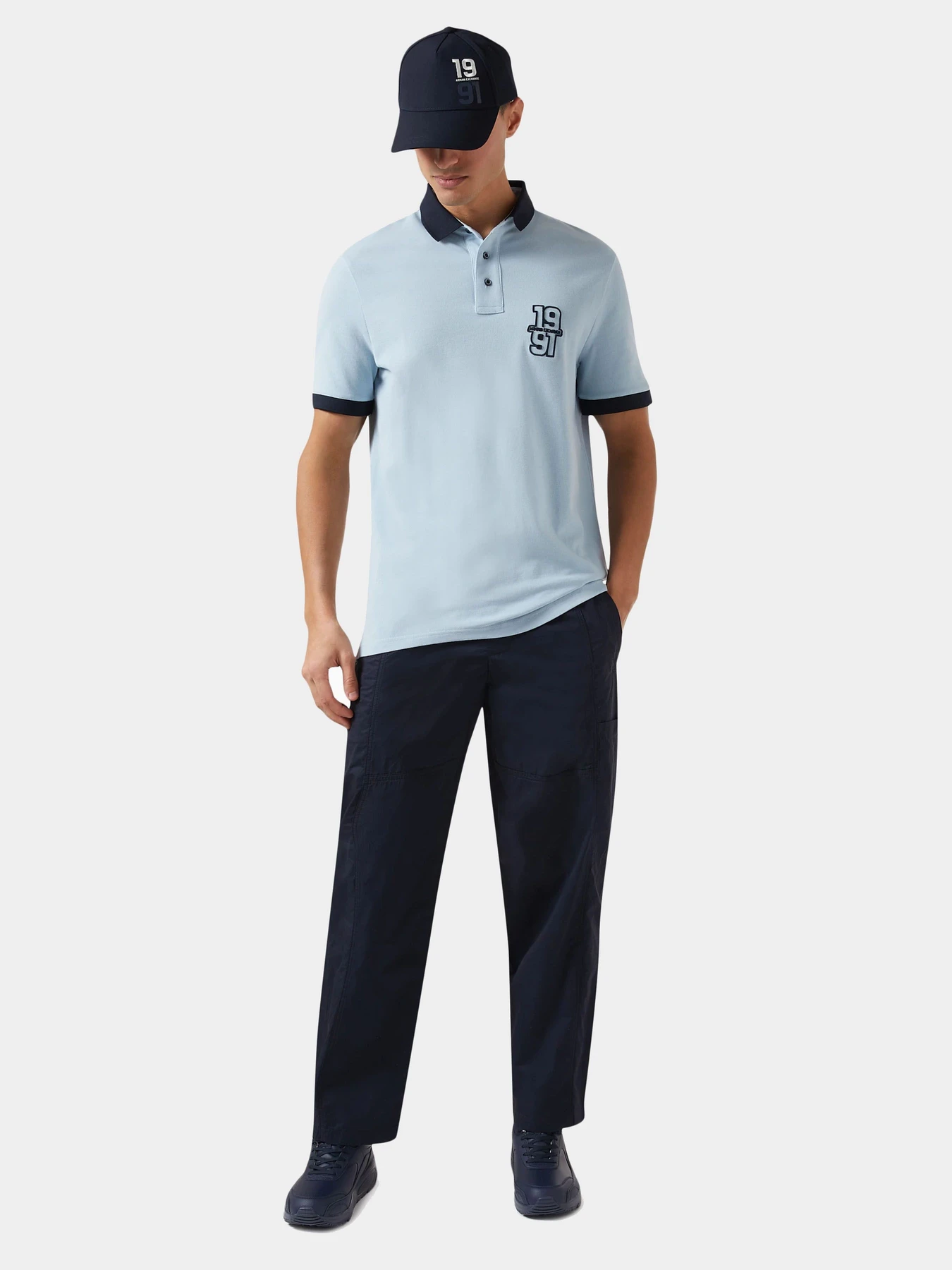 Футболки и поло Armani Exchange модель 3DZFLJ-ZJM5Z-15DB Фото