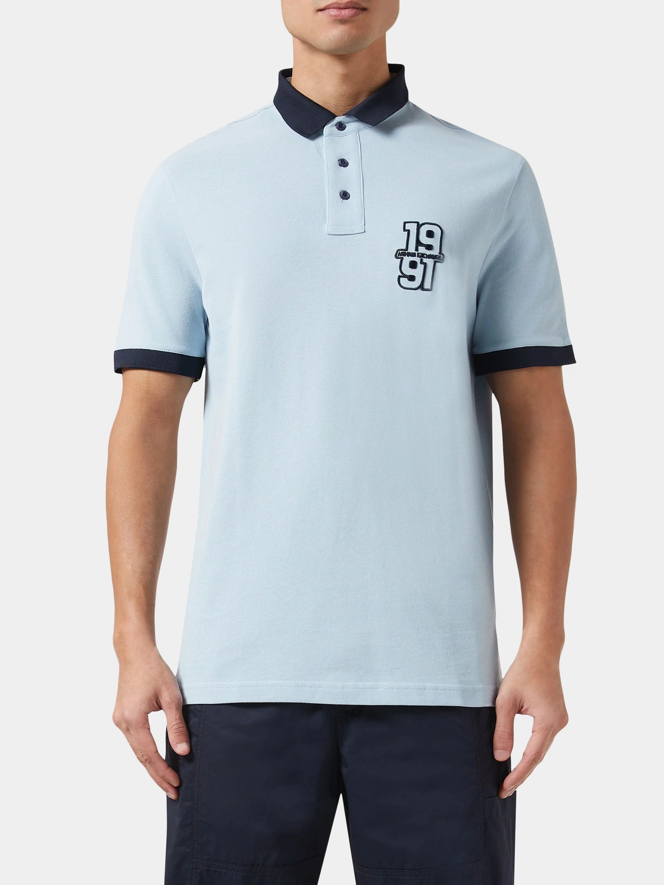 Футболки и поло Armani Exchange модель 3DZFLJ-ZJM5Z-15DB Фото