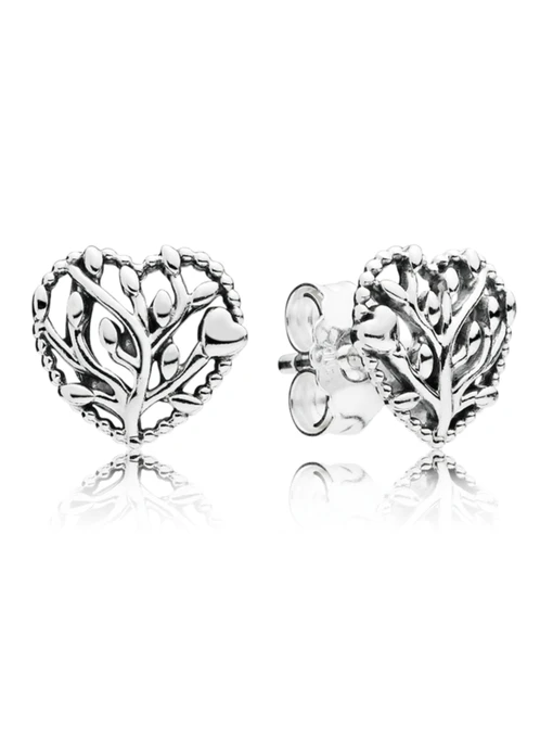 Серьги-гвоздики PANDORA Moments модель 297085 Фото