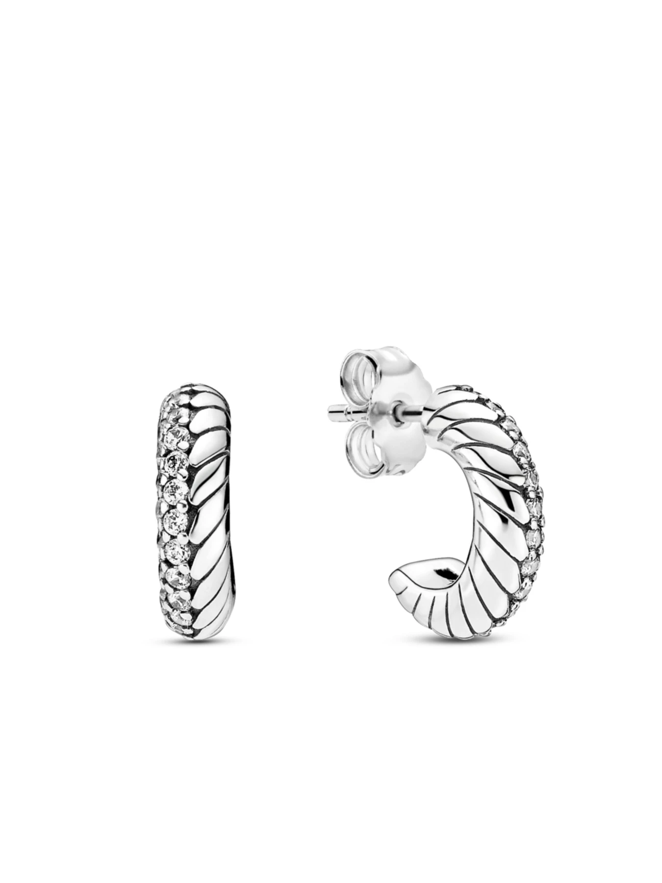 Серьги-гвоздики PANDORA Moments модель 299091C01 Серьги-гвоздики PANDORA Moments модель 299091C01 Фото