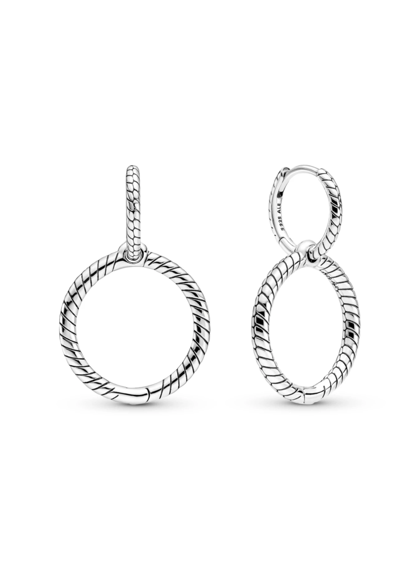 Серьги-подвески PANDORA Moments модель 299562C00 Серьги-подвески PANDORA Moments модель 299562C00 Фото
