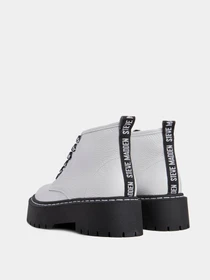 Ботинки и сапоги Steve Madden модель SM11001214-WHITE LEATHER Фото